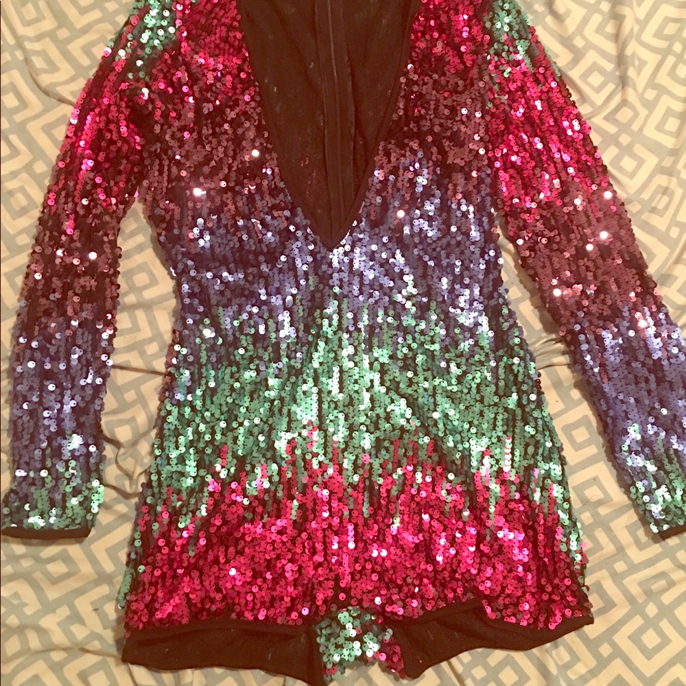 Express one-piece shorts set small brand new